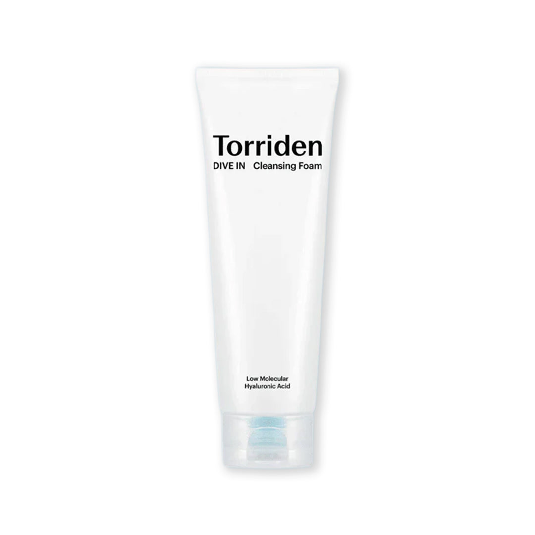 Hyaluronic Acid Cleansing Foam Torriden Hydrating Daily Face Wash with Hyaluronic Acid, Panthenol, and Allantoin for All Skin Types and Sensitive Skin 150ml