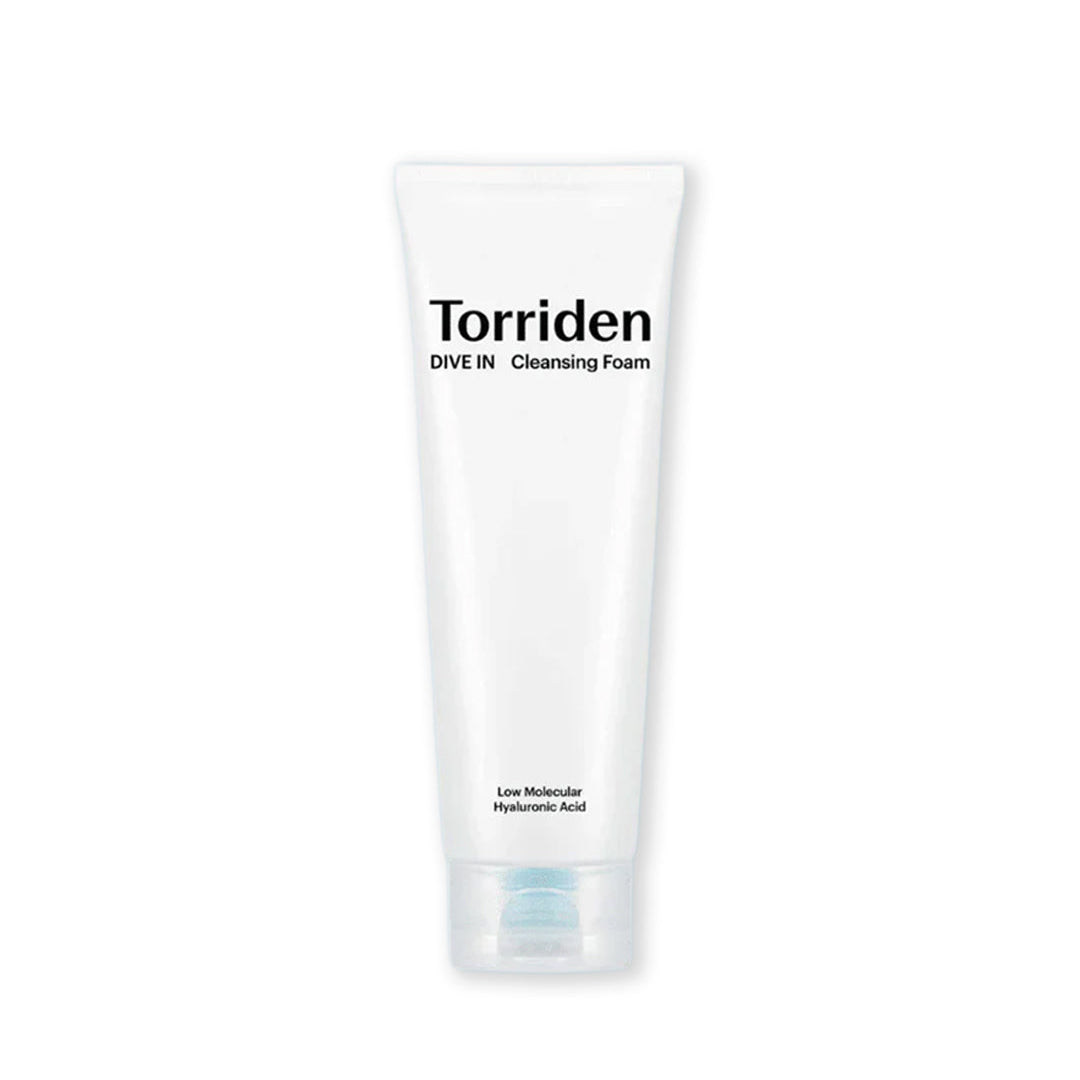 Hyaluronic Acid Cleansing Foam Torriden Hydrating Daily Face Wash with Hyaluronic Acid, Panthenol, and Allantoin for All Skin Types and Sensitive Skin 150ml