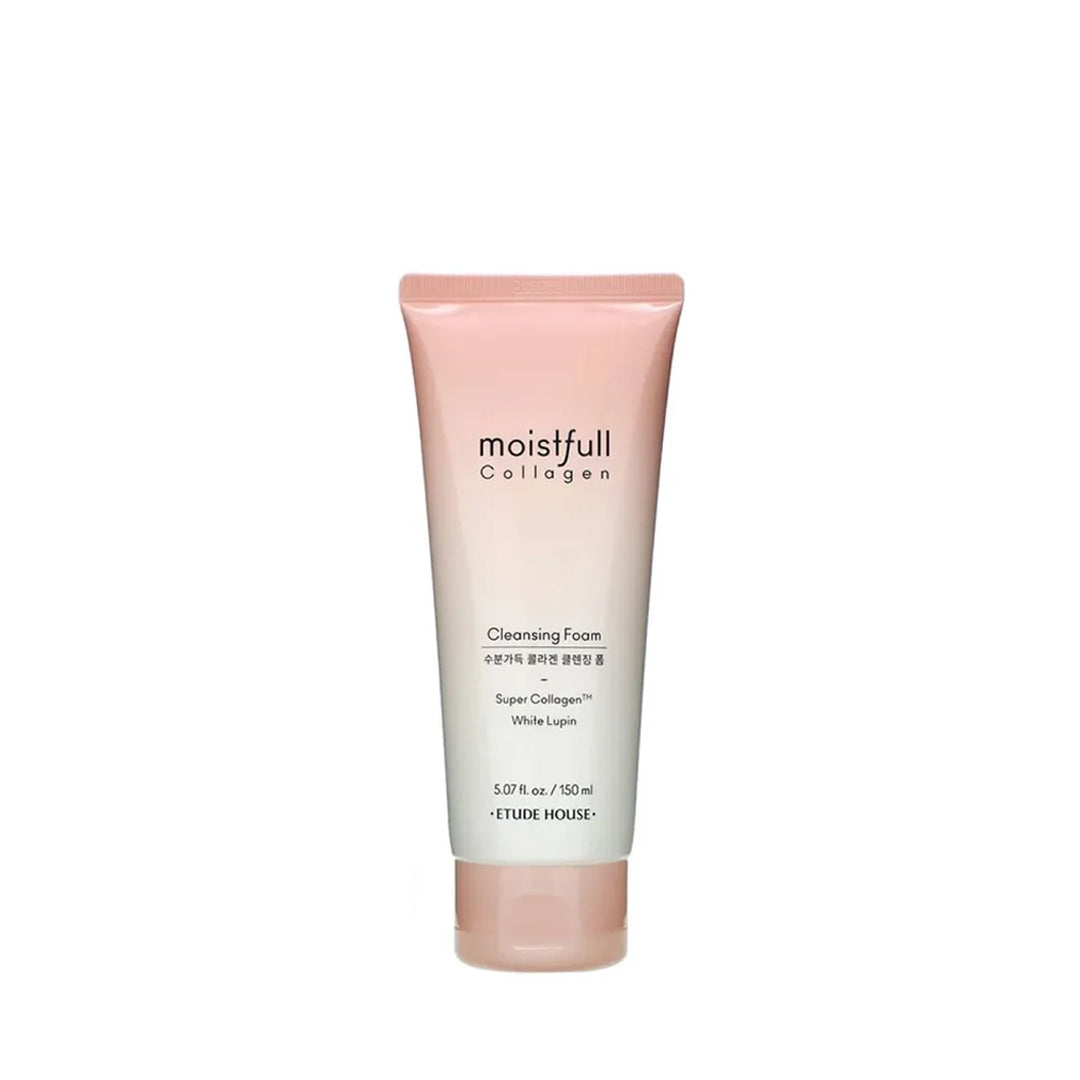 Moistfull Collagen Intense Cleansing Foam ETUDE, Moist and bouncy bubble foam cleanser 150g